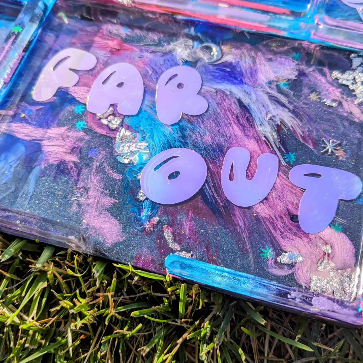 Galaxy Sectioned Decorative Tray