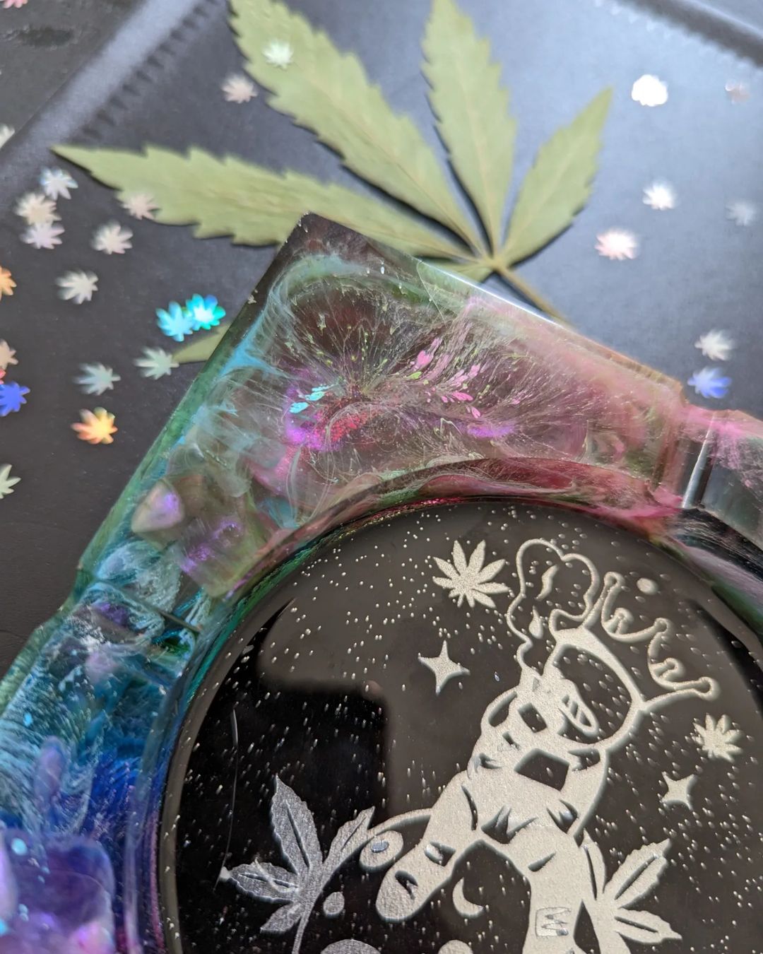 galaxy ashtray